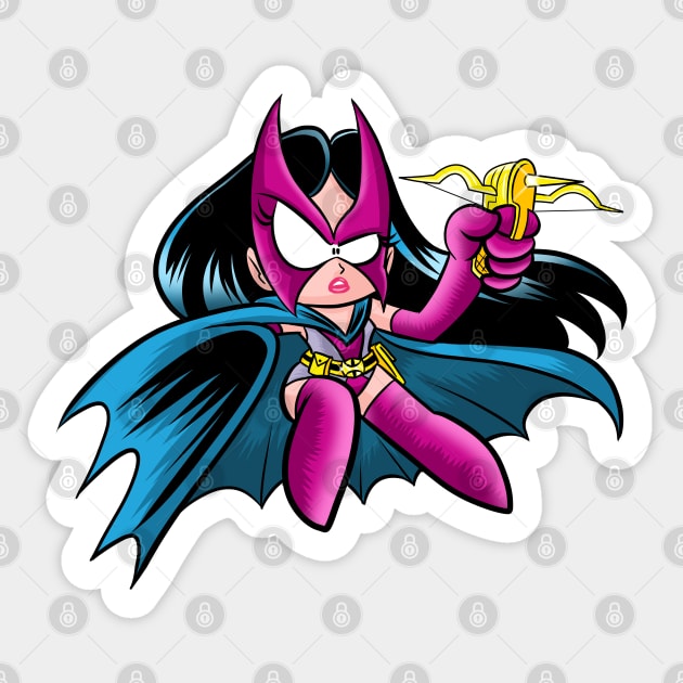 DcutieHuntress old skool Sticker by BeefcakeBoss